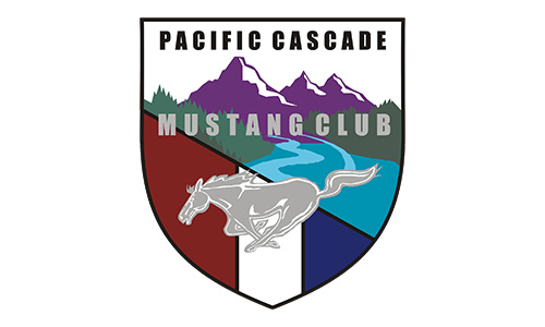 Pacific Cascade Mustang Club logo
