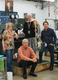Photo of Cascade Gasket Manufacturing Leadership, Terry, Carol, Marsh, Lee and Ted Pilot.